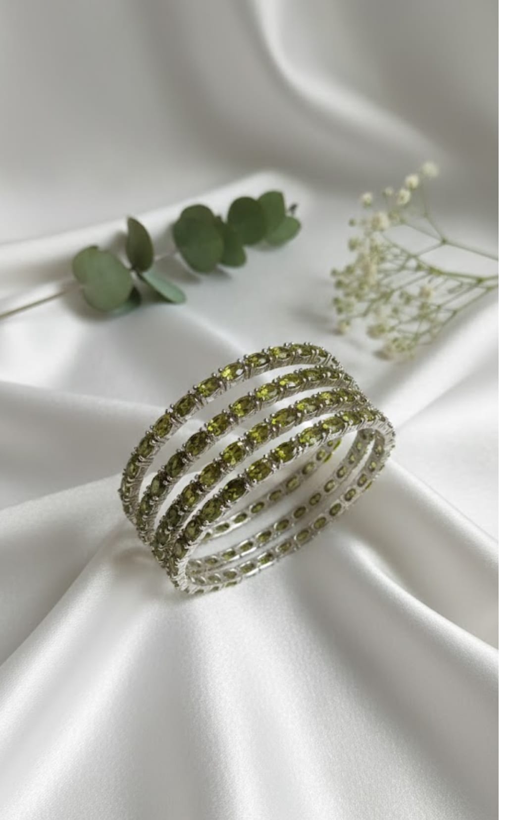 High-Shine Prismatic AD Bangles set of 4pcs. (code:AD1)