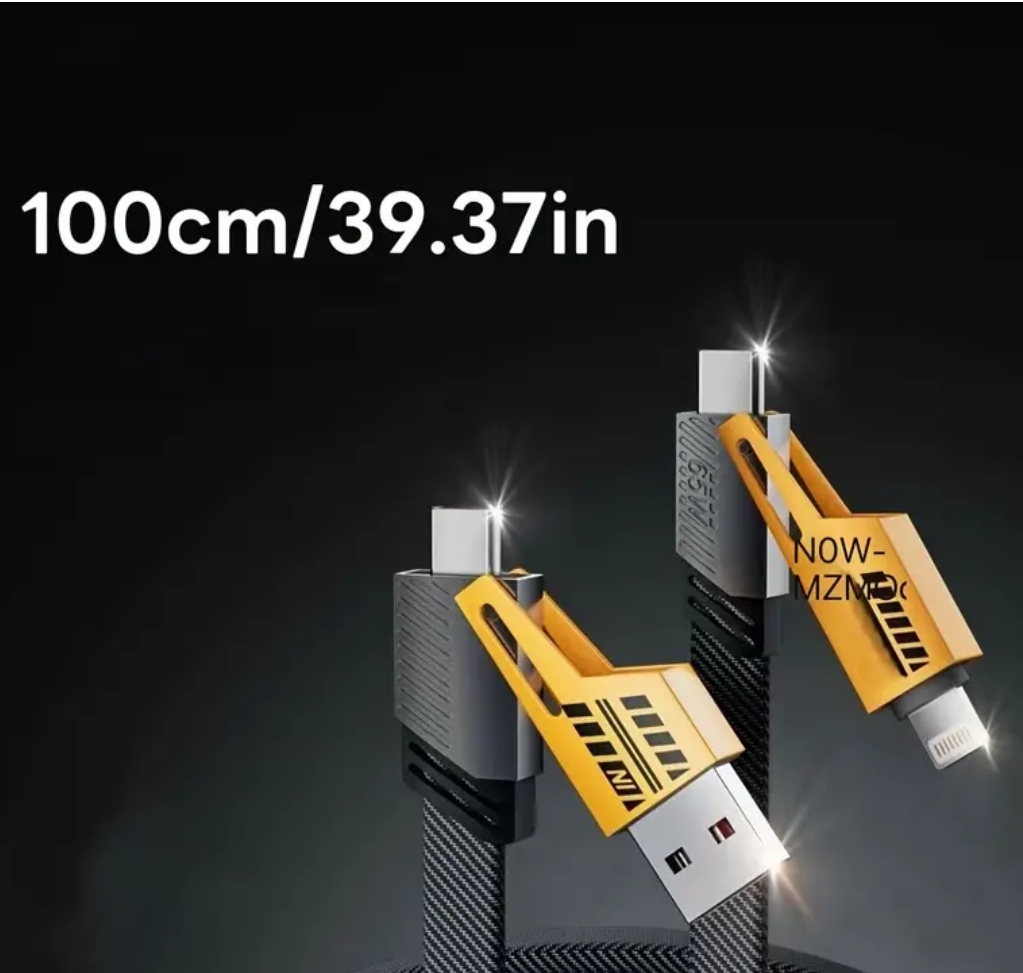 4 in 1 Mech charging cable